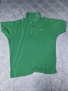 y*i様 Lacoste 緑色 ボタン付きポロシャツのサムネイル