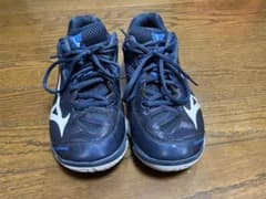 Mizuno Wave Claw 2 ネイビー バドミントンシューズ　24センチのサムネイル