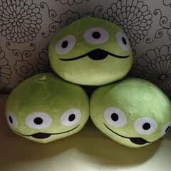 一番くじ　ディズニー ピクサー エイリアン B賞　ぬいぐるみ 3個セットのサムネイル