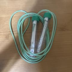 縄跳び なわとび グリーン 日本製のサムネイル