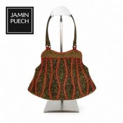 極美品✨ JAMIN PUECH ジャマンピュエッシュ ビーズ刺繍 ハンドバッグ