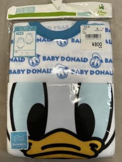 80サイズ ドナルドダック ノースリーブロンパース2枚組のサムネイル