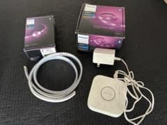 新品・美品】Philips Hue ブリッジ＋ライトリボンプラス 4mセット 