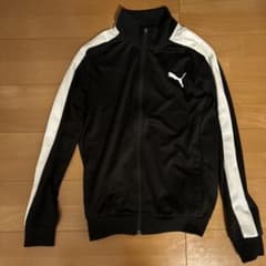 PUMA トラックジャケット ブラック ホワイト Mのサムネイル