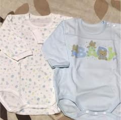 新品 ロンパース 長袖被り 肌着 70のサムネイル