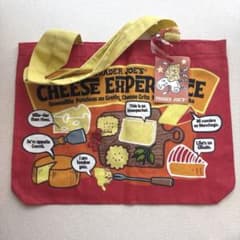 TRADER JOE’S トレジョ エコバッグ チーズ柄☆新品のサムネイル