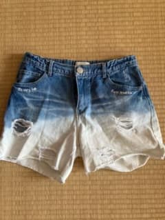 デニムショートパンツ　repipi armario 160のサムネイル