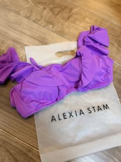 レア★ALEXIA STAM ビキニ トップス パープル Sサイズのサムネイル