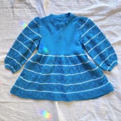 春夏用ニットワンピースのサムネイル