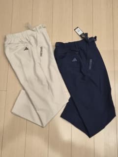 【試着のみ】adidas アディダスゴルフ 2色セット 秋冬パンツ Mサイズのサムネイル