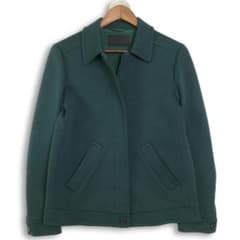 PRADA プラダ ウールコート　ブルゾン 40　緑　ミニマル　モード系　ウール PRADA プラダ ウールコート ブルゾン 40 緑 ミニマル モード系 ウール