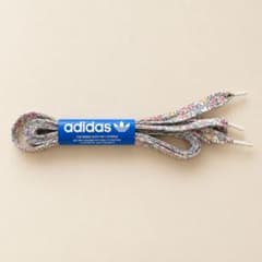 adidas 花柄 シューレース 靴ひも フラワープリント 新品