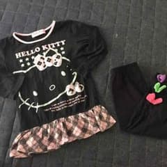 ロンT & レギンス セット ☆１１０cmのサムネイル