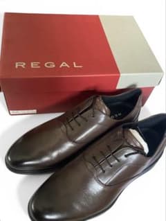 REGAL ビジネスシューズ 31AL ダークブラウン未使用 箱付 24.5cmのサムネイル