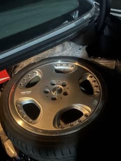 OZ オペラ　18インチ　8J+40 4本　245/35R18 ばり溝 ozオペラ 18インチ 8J+40 245/35r18ハンコックバリ溝 - メルカリ