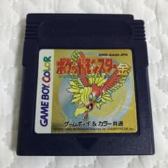 GB ゲームボーイ ソフト　ポケットモンスター　金のサムネイル