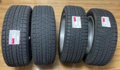 【引取り】スタッドレスタイヤ4本セット ホイール装着済 225/55R18のサムネイル