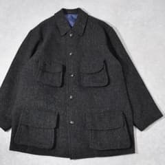 ハリスツイード Harris Tweed オーバーサイズ ファティーグジャケット