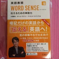 「英語表現 WORD SENSE 伝えるための単語力」 大西 泰斗 + オマケのサムネイル