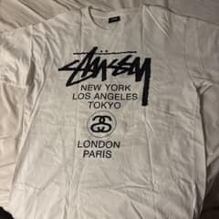 Stüssy ワールドツアー Tシャツ ホワイトのサムネイル