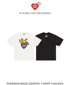HumanMaid×ポケモンメイドグラフィックTシャツのサムネイル