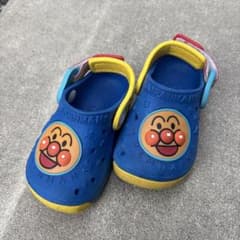アンパンマン サンダル サイズ7 青のサムネイル