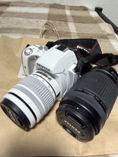 [Junk Item] PENTAX KS-1 Body, 2 Lenses, and Other Accessories