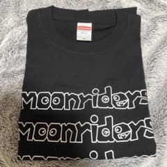 MOONRIDERS ムーンライダーズ 20周年ツアー Tシャツ Ｌサイズ MOONRIDERS ムーンライダーズ 赤塚不二夫 コラボ Tシャツ 黒 - メルカリ