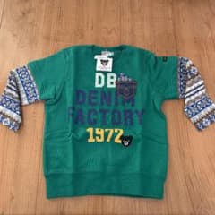 【新品】DOBLE.B 長袖トレーナー重ね着風 100のサムネイル