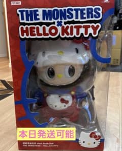 ラブブ ハローキティ HELLO KITTY LABUBU めいぐるみ サンリオのサムネイル