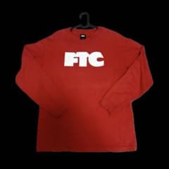 FTC ロンT レッド 長袖カットソー サイズMのサムネイル