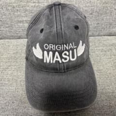 ORIGINAL MASU ロゴ キャップ 帽子 グレー
