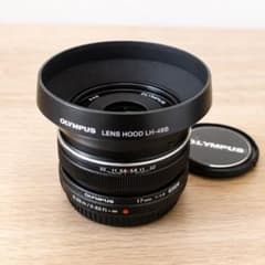 OLYMPUS 17mm F1.8 黒 LH-48B Zeta付 元箱 説明書 OLYMPUS 17mm F1.8 黒 LH-48B Zeta付 元箱 説明書 - メルカリ