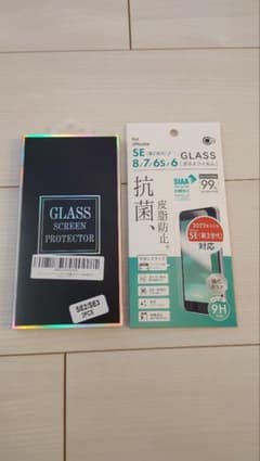 iPhoneSE/8/7/6S/6ガラスフィルムのサムネイル