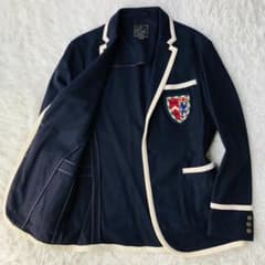 希少】ポロラルフローレン☆テーラードジャケット エンブレム ブレザー