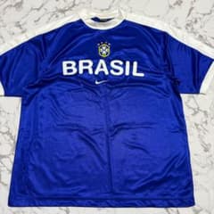 レア色 ブラジル代表 2002年 NIKE製 トレーニングジャージ