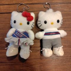 ハローキティ ストラップ 2体セット ぬいぐるみのサムネイル