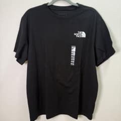 ノースフェイス レディース バックロゴ Tシャツ ブラック L オーバーサイズのサムネイル
