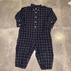 RALPH LAUREN チェック柄 ロンパース 90cmのサムネイル