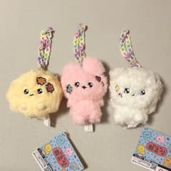 チェゴシム チェーン付きふわふわぬいぐるみ 3種セット