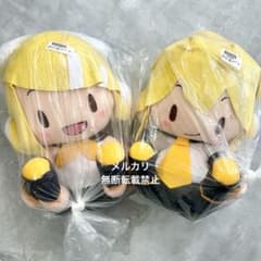 ふわぷち メガジャンボぬいぐるみ 鏡音リン 鏡音レン 3セット 新品未開封】鏡音レン 鏡音リン ふわぷち メガジャンボぬいぐるみ