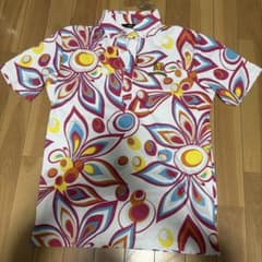 LOUDMOUTH メンズゴルフ 半袖ポロシャツ 総柄のサムネイル