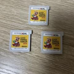 SUPER MARIO MAKER 3DS ソフト 3本セットのサムネイル
