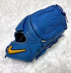 NIKE ナイキ 軟式グローブ　一般　投手用　岩隈モデル　ブルー　廃盤　希少 NIKE ナイキ 軟式グローブ 一般 投手用 岩隈モデル ブルー 廃盤 希少
