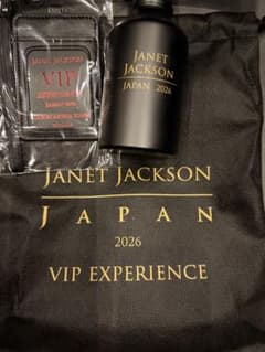 Janet Jackson Japan 2026 VIP グッズセット - メルカリ