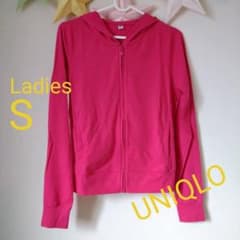 UNIQLO★ユニクロ★パーカー★ショッキングピンクのサムネイル