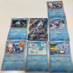 ポケモンカード水タイプ7枚レギュレーション6枚E2枚 - メルカリ