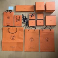 HERMESエルメス 空箱 ショッパー紙袋 リボン付き まとめ売り 大量