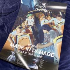THE BEAT GARDEN サイン入りポスター MADE IN DAMAGE THE BEAT GARDEN サイン入りポスター MADE IN DAMAGE - メルカリ