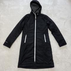 【極美品】アンダーアーマー　ベンチコート　レディース　フード　ロングコート　SM